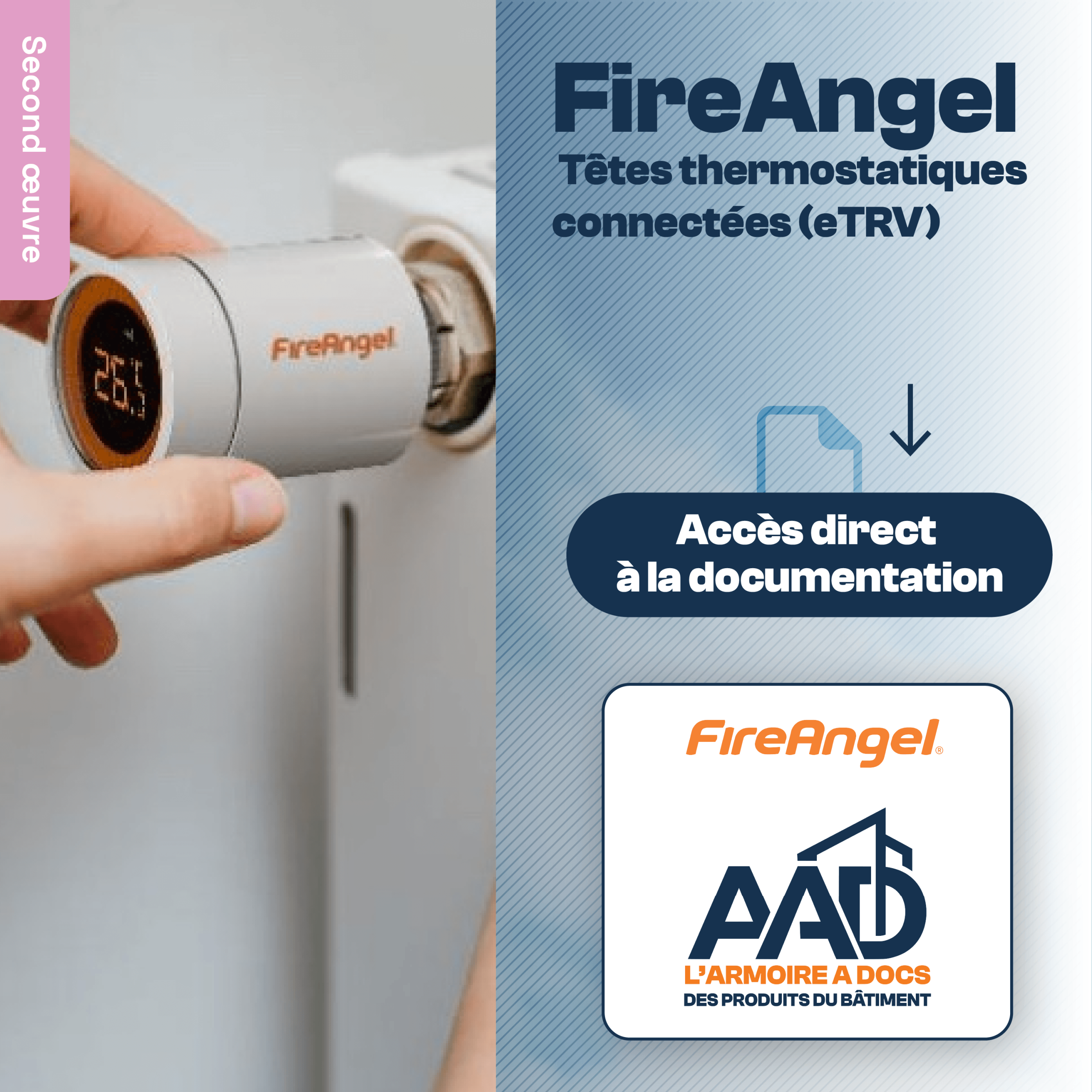 Têtes thermostatiques connectées (eTRV) – FireAngel